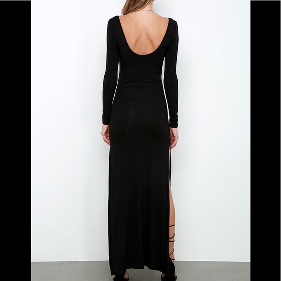NWT Amuse Society Camille Scoop Neck Maxi Dress - Picture 3 of 4
